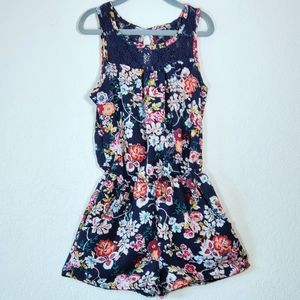 Paper Doll Girls Shorts Romper Pocket